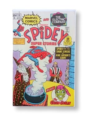 Marvel Comic And The Electric Company Presents Spidey Super Stories